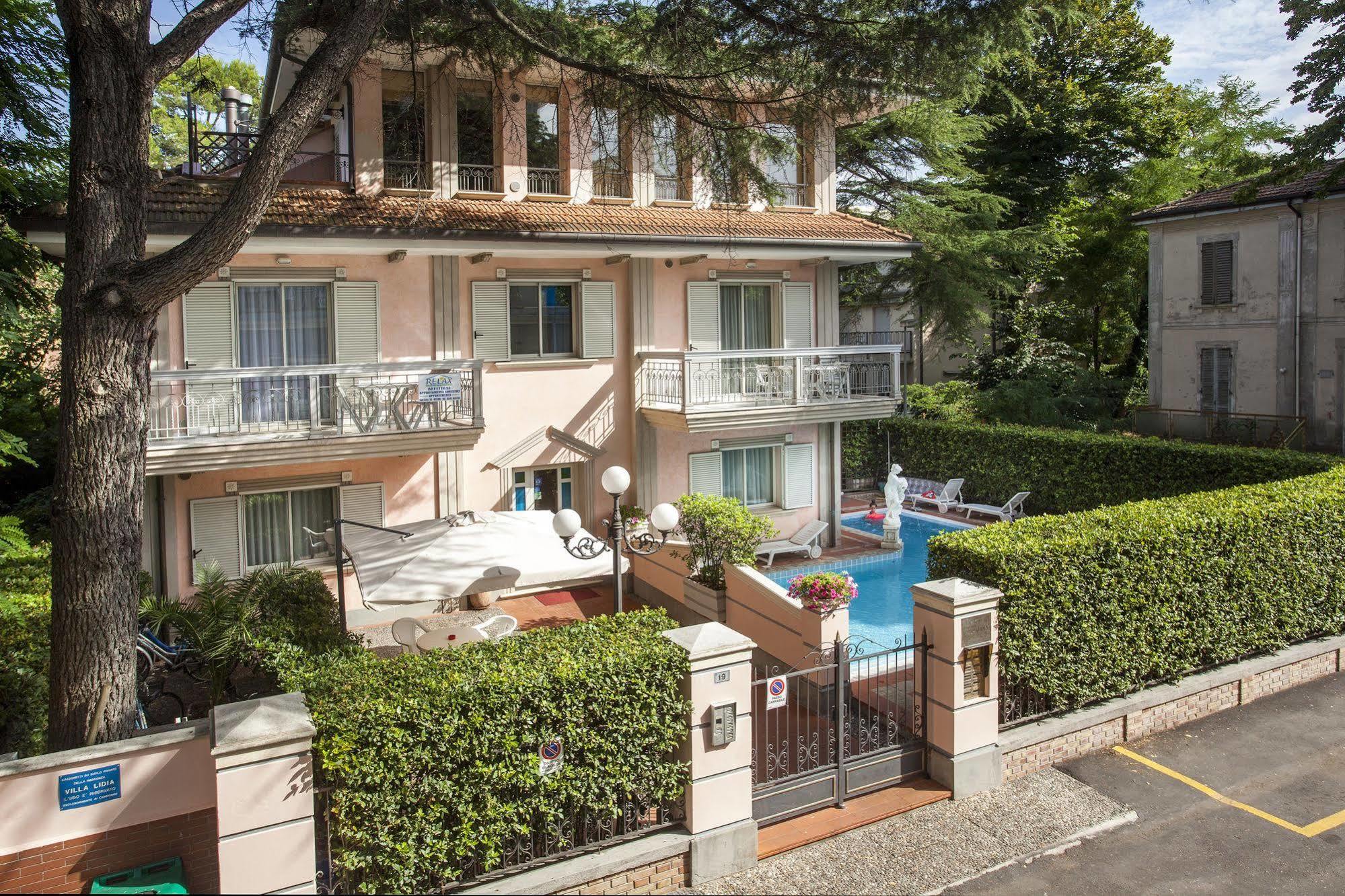 Residenza Villa Lidia Riccione Eksteriør billede